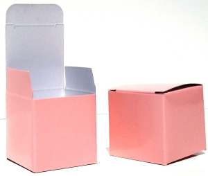 Standard Favor Box Cube 2 Inch 12pcs Baby Pink