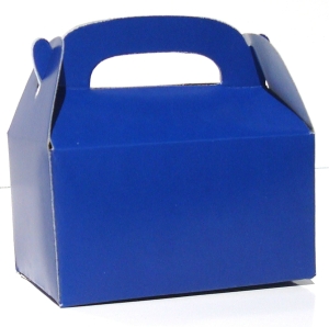 Gable Favor Box 6pcs Blue
