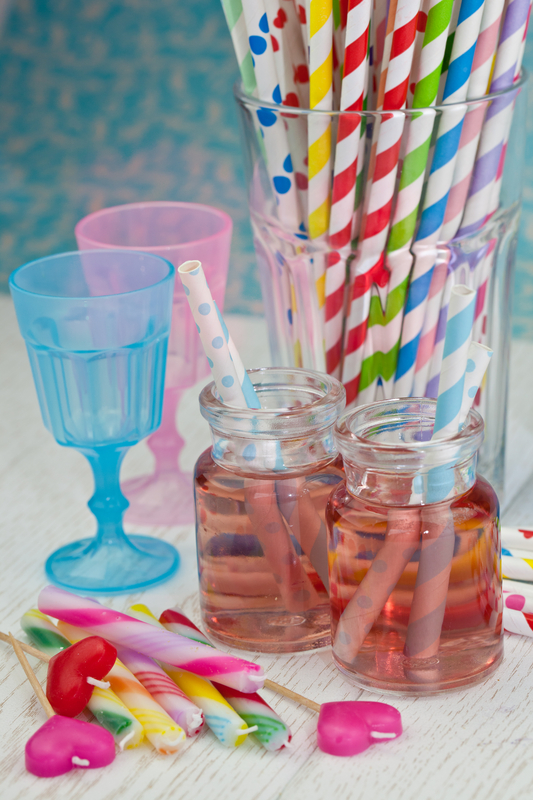 Striped Paper Straws - Just Artifacts